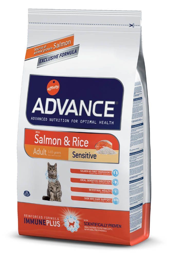 Anasayfa / Advance / Advance Sensitive Somonlu Yetişkin Kedi Maması 1.5 Kg
