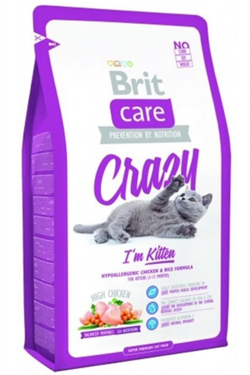 Brit Care Cat Crazy Kitten Yavru Kedi Maması 2 Kg