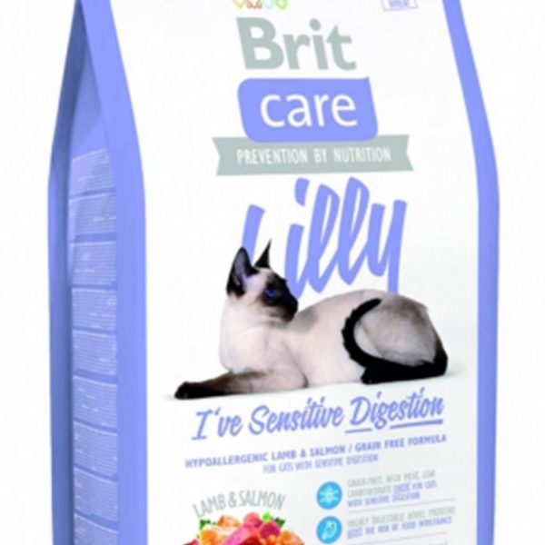 Brit Care Cat Lilly Tahılsız Kuzu Ve Somonlu Hassas Sindirim Sistemi